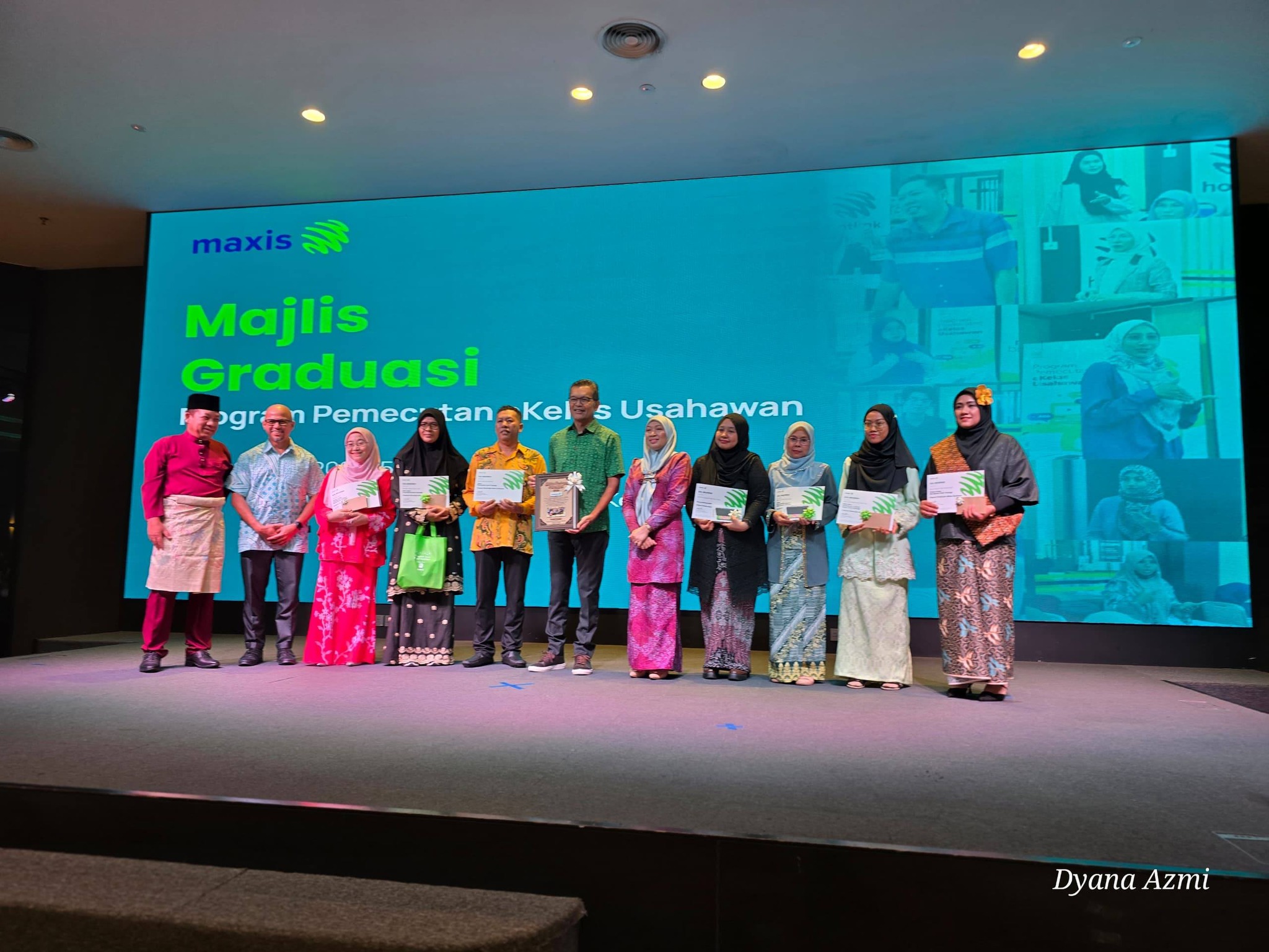 Majlis Graduasi Peserta Program Pemecutan EKelas Usahawan MAXIS.
